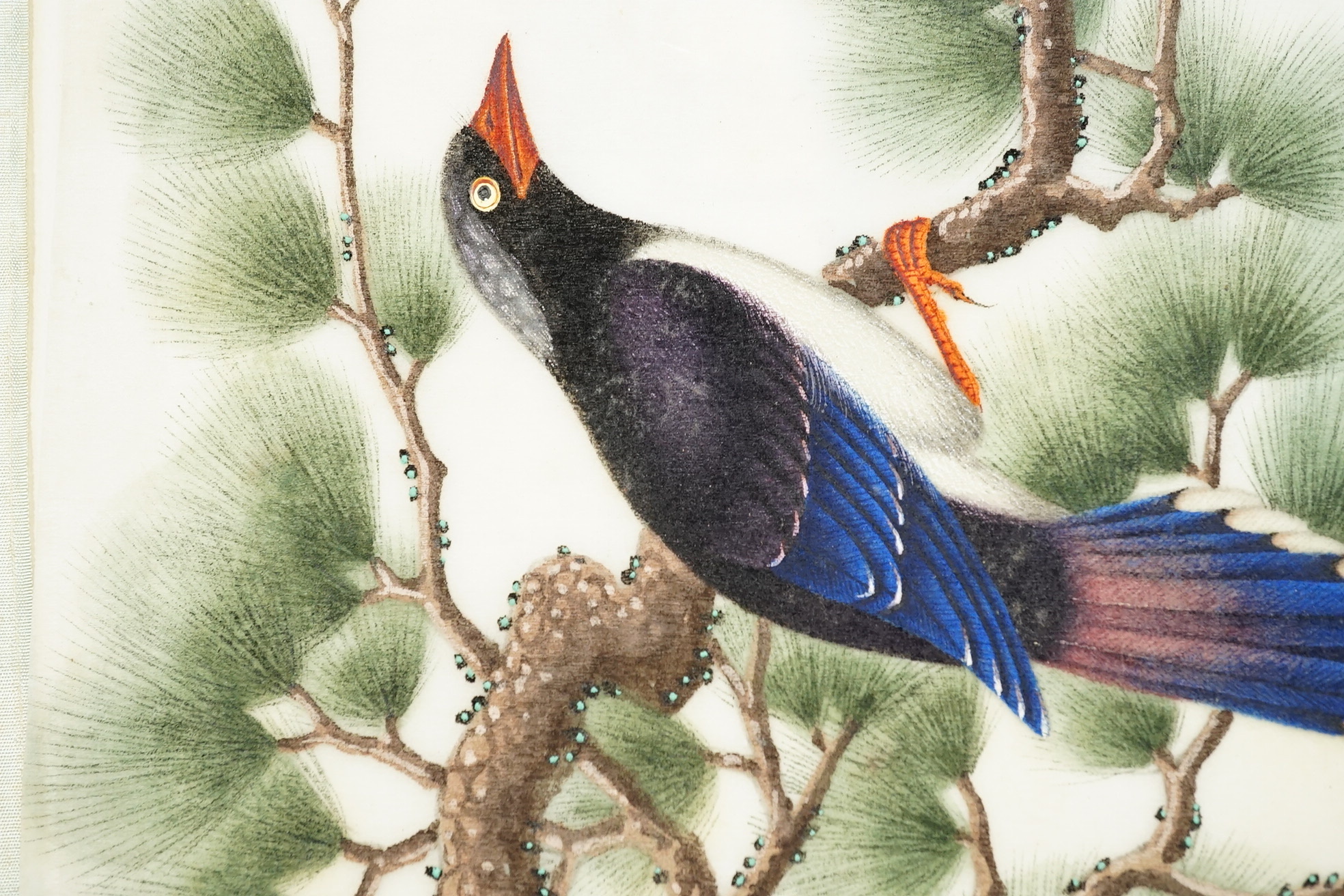 Chinese Guangzhou School , (mid 19th century), Album of 22 watercolours on pith paper and a pencil drawing on rice paper
